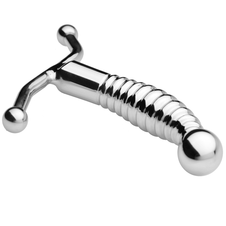 METAL HARD - MASSAGEADOR PROSTTICO DE AO - Intimate Vibes