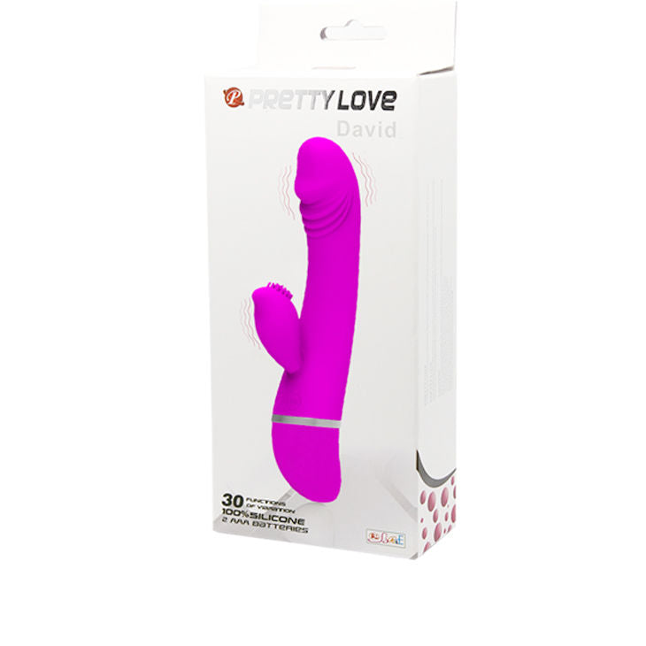 PRETTY LOVE - FLIRTATION VIBRATOR WITH DAVID RABBIT