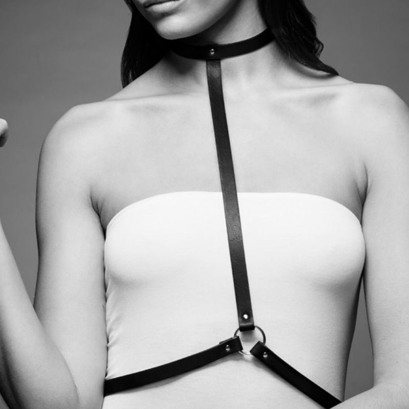 JEWELLERY - INDISCRETS MAZE BLACK HARNESS
