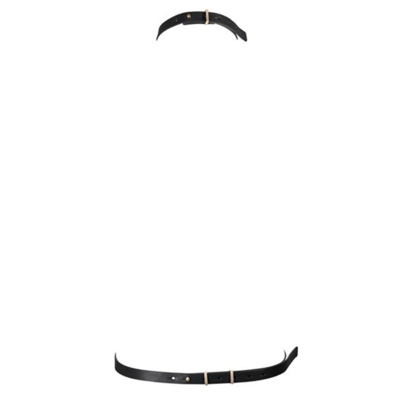 JEWELLERY - INDISCRETS MAZE BLACK HARNESS