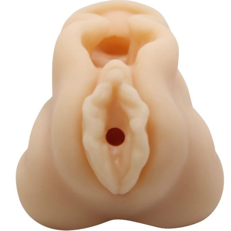BAILE - MINI MASTURBADOR MASCULINO DISEÑO VAGINA LABIOS