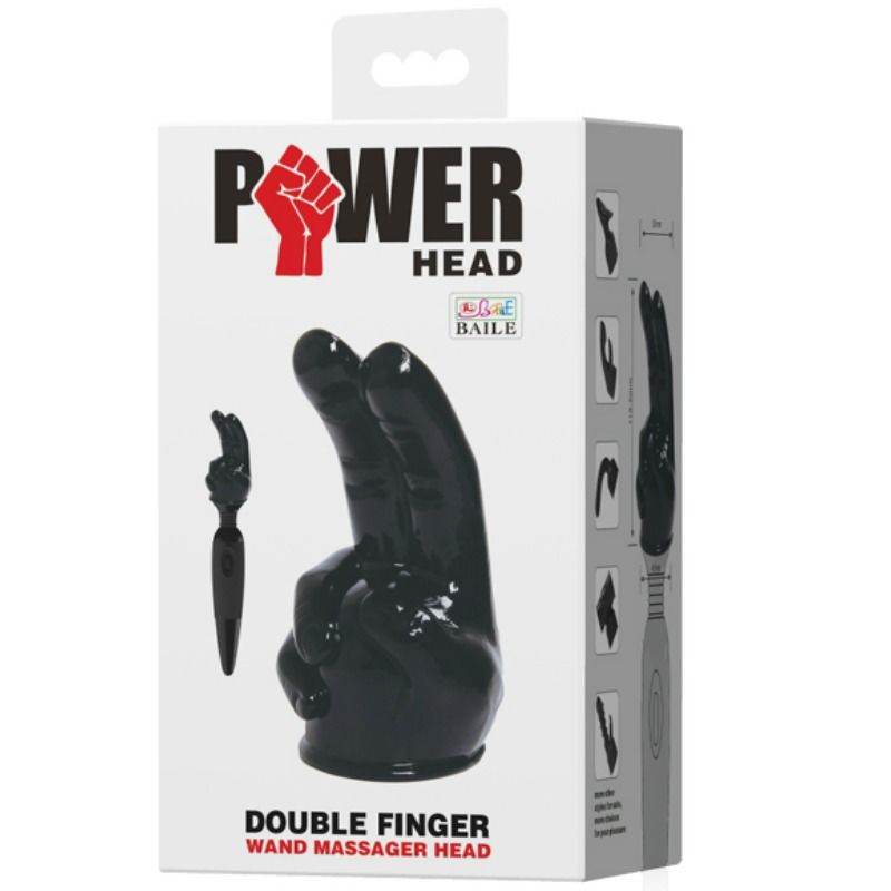 BAILE - INTERCHANGEABLE POWER HEAD FOR HAND DESIGN MASSAGER