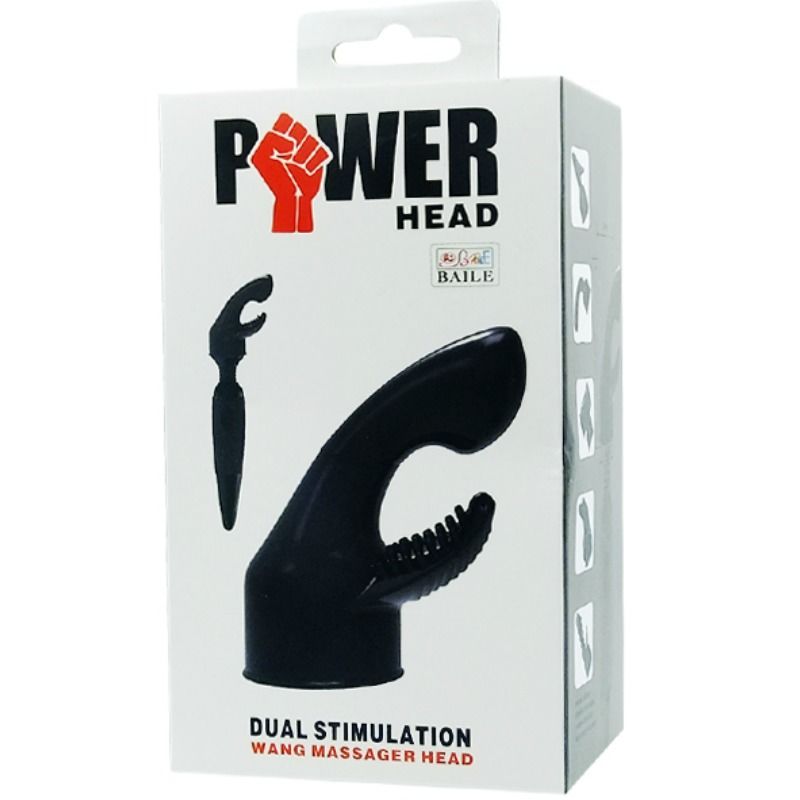 BAILE - INTERCHANGEABLE POWER HEAD FOR GY-SPOT AND CLITORIS STIMULATION MASSAGE