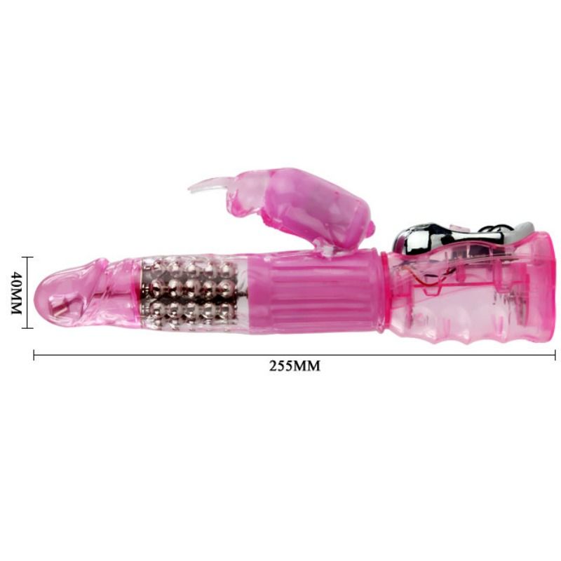 BAILE - VIBRADOR CON ROTACIÓN Y MULTIVELOCIDAD Y MULTIRROTACIÓN RABBIT