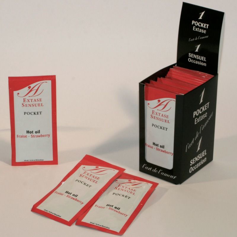 SENSUAL EXTASE - STRAWBERRY STIMULATING OIL 10 ML