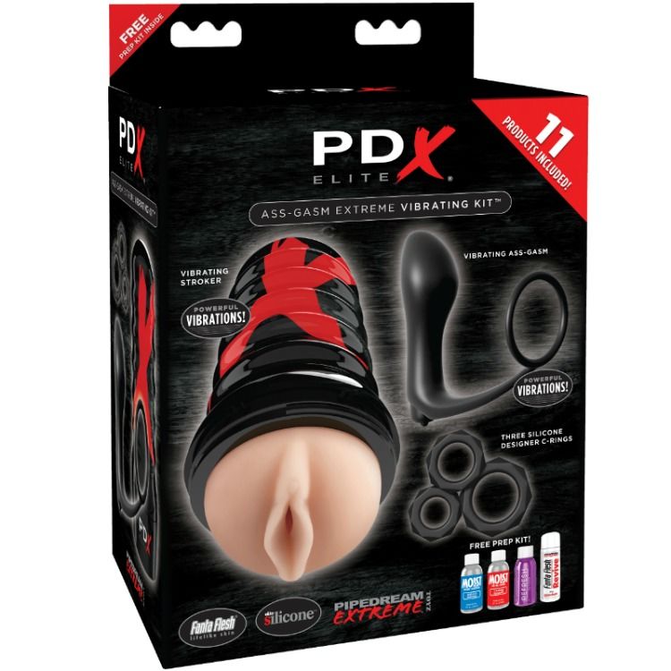 PDX ELITE - ASS-GASM VAGINA DESIGN EXPLOSION KIT