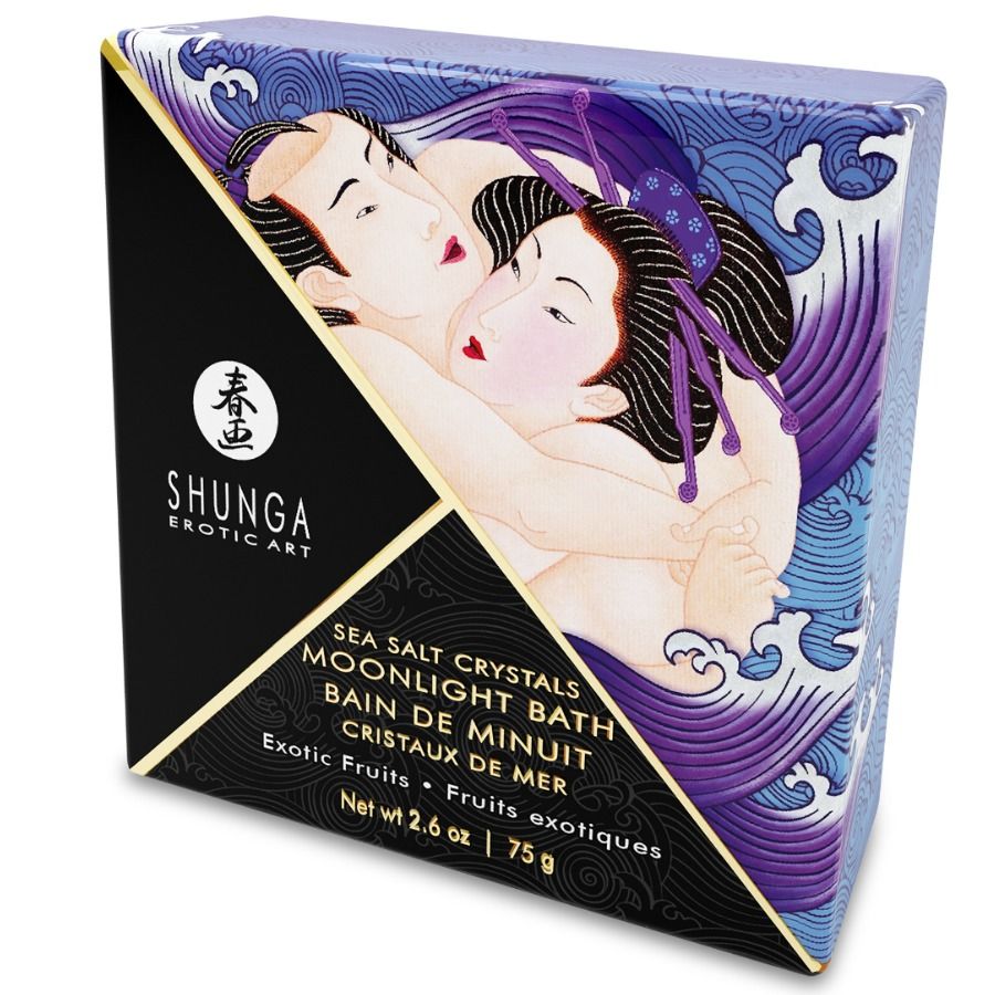 SHUNGA - EXOTIC BATH SALTS WITH PURPLE FLAVOR 75 GR