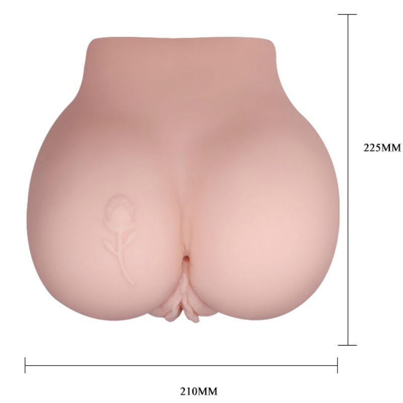 CRAZY BULL - REALISTIC TATTOOED VAGINA AND NUDES WITH VIBRATOR
