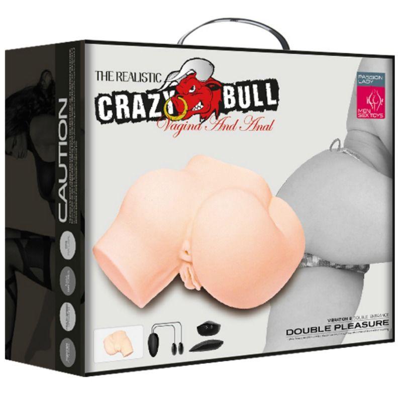 CRAZY BULL - BUNDA COM VAGINA E NUS REALISTAS E VIBRAO - Intimate Vibes