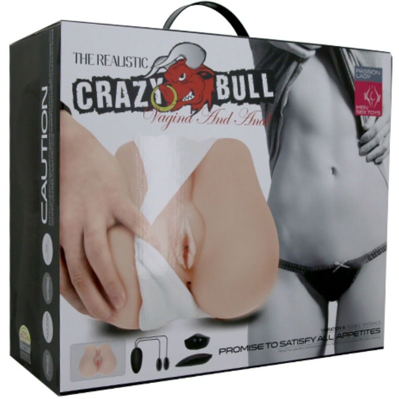 CRAZY BULL - REALISTIC VAGINA AND NAKED PUSSY WITH VIBRATION POSITION 3