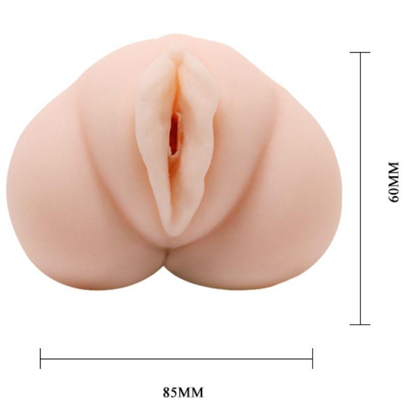 CRAZY BULL - MASTURBADOR DE VAGINA DE PELE DE GUA COM BALAS VIBRANTES - Intimate Vibes