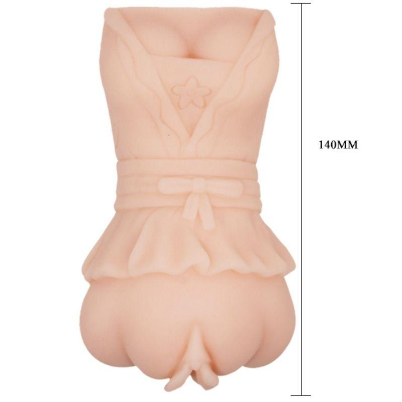 CRAZY BULL - MASTURBADOR DE VAGINA DE PELE DE GUA COM BALAS VIBRANTES - Intimate Vibes