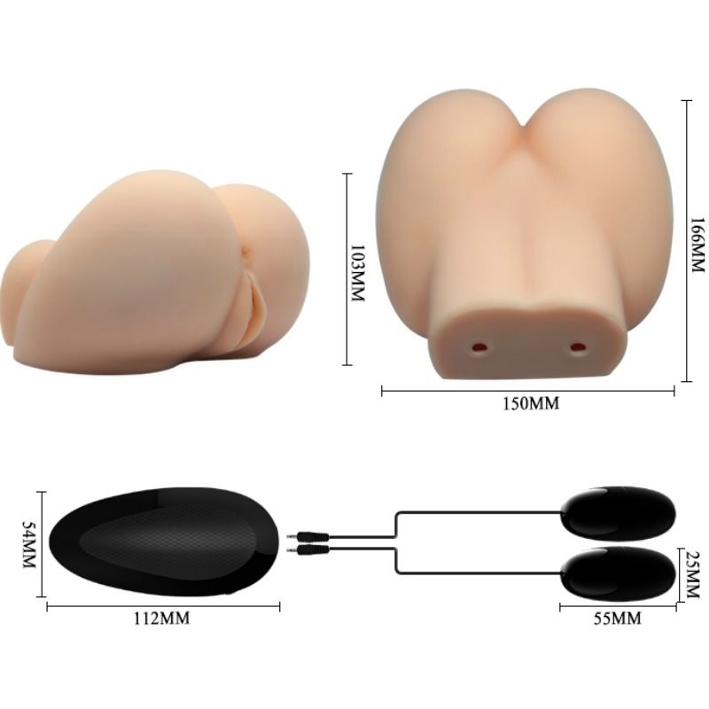 CRAZY BULL - REALISTIC VAGINA AND NAKED PUSSY WITH VIBRATION POSITION 6