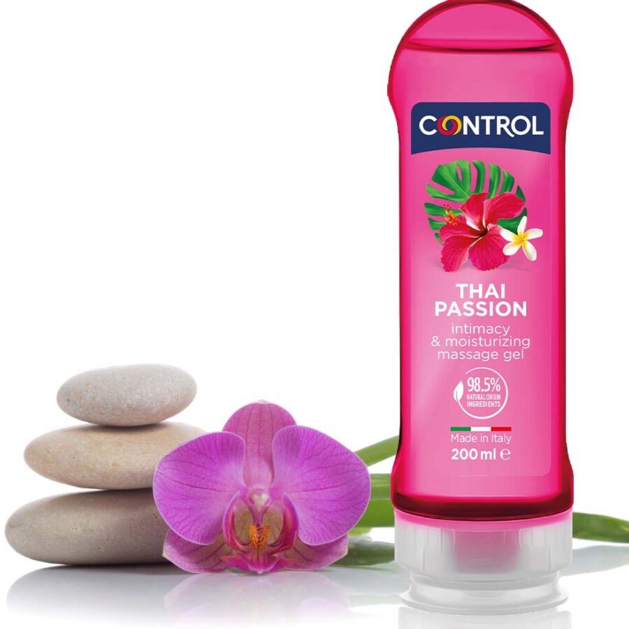 CONTROL - 2 IN 1 MASSAGE &amp; THAI PASSION PLEASURE 200 ML