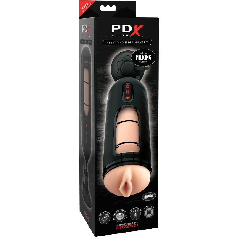 PDX ELITE - MEGA VIBRATING MILKING MACHINE