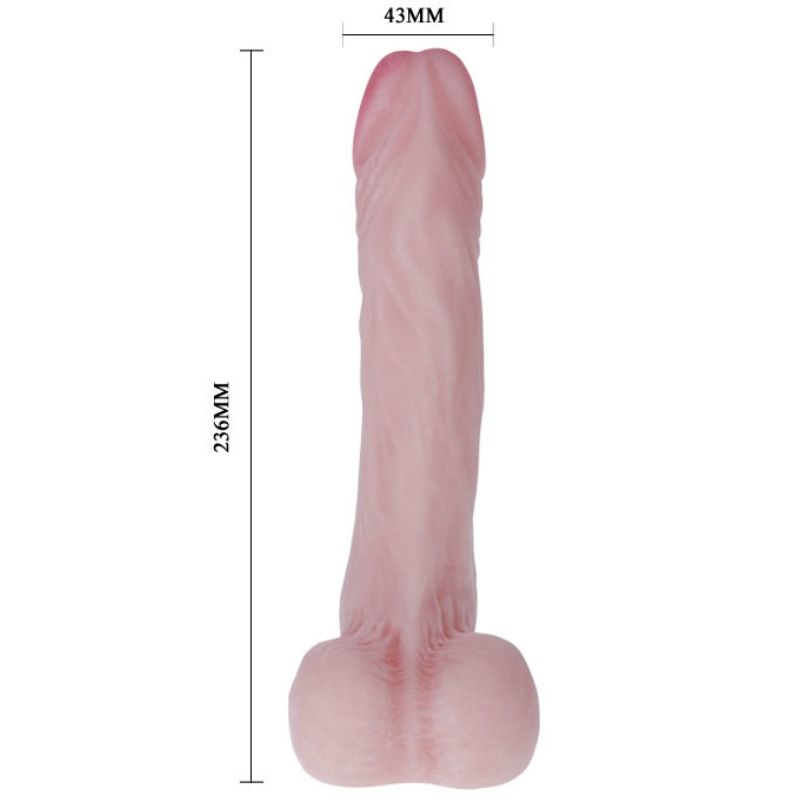 BAILE - VIBRADOR DE PENE REALISTA NATURAL