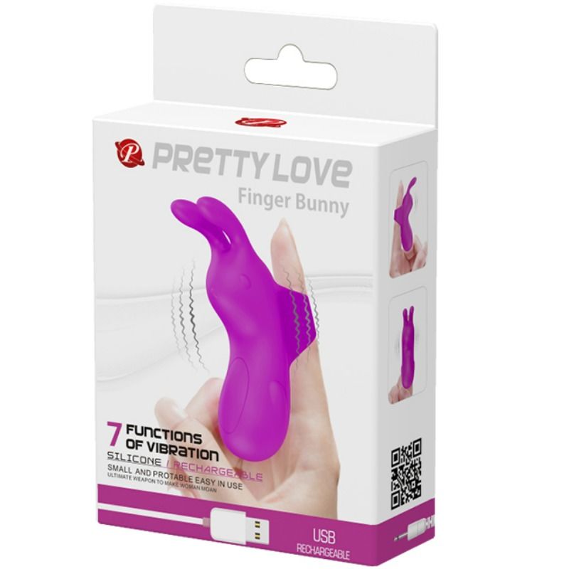 PRETTY LOVE - DEDAL INTELIGENTE RECARGABLE CON CONEJO
