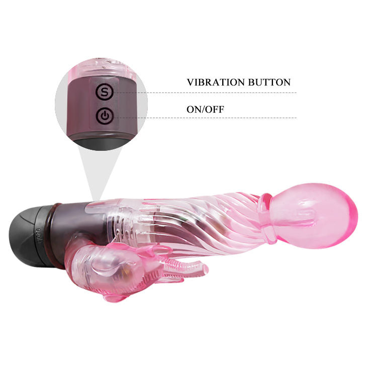 DANCE - GIVE YOU A TYPE OF LOVER VIBRATOR WITH PINK RABBIT 10 MODES
