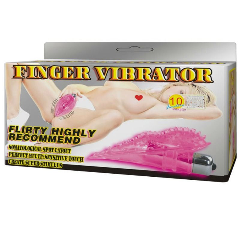 BAILE - MASAJEADOR ESTIMULANTE VIBRADOR DE DEDOS