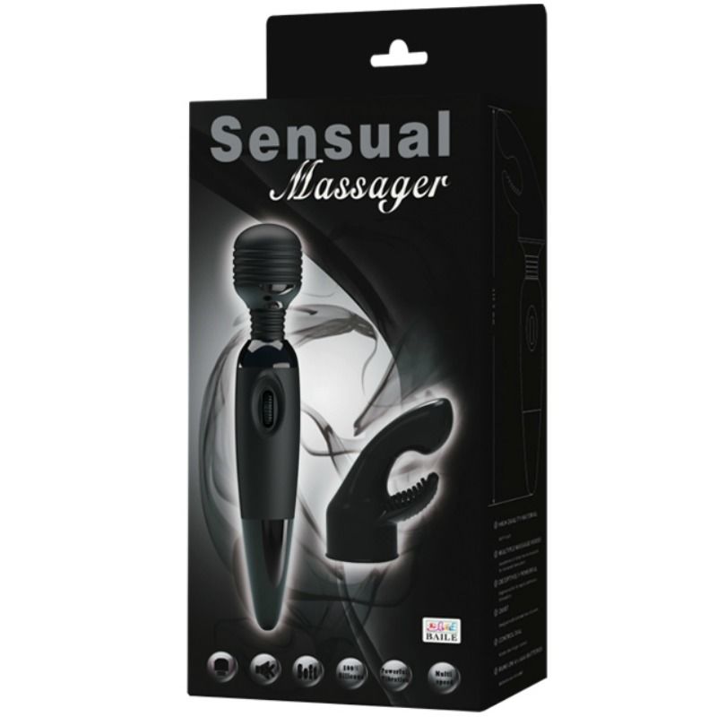 BAILE - DESENSUAL MASSAGER WITH INTERCHANGEABLE HEAD