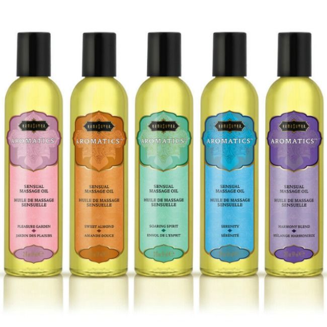 KAMASUTRA - SET DE 15 ACEITES DE MASAJE + CAJA EXPOSITOR