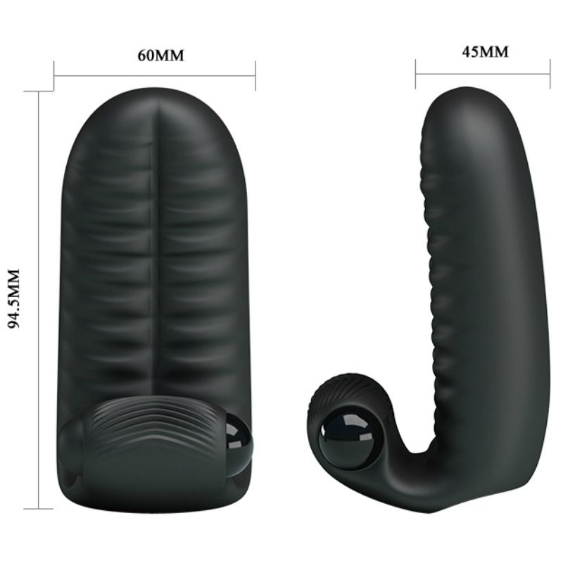PRETTY LOVE - ABBOTT BLACK THIMBLE STIMULATOR