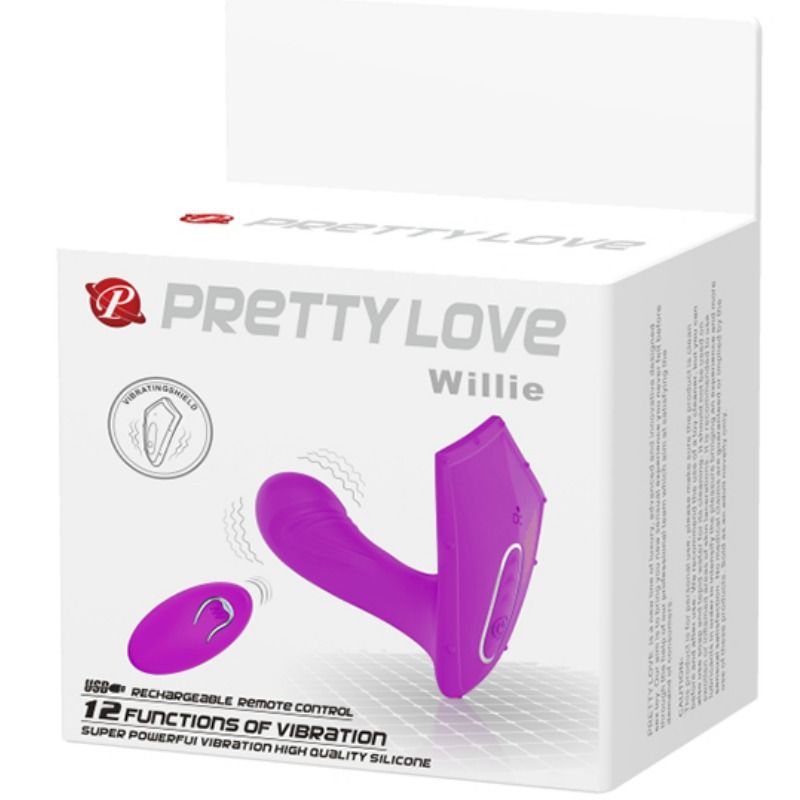 PRETTY LOVE - ESTIMULADOR DE CONTROL REMOTO LOVE WILLIE