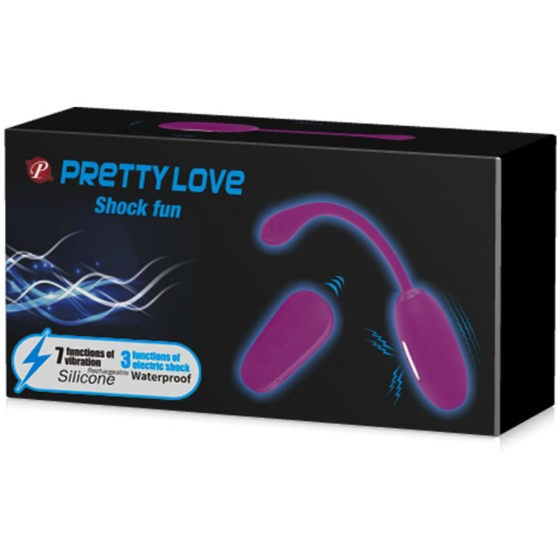 PRETTY LOVE - FUN SHOCK VIBRATING EGG AND ELECTROSHOCK