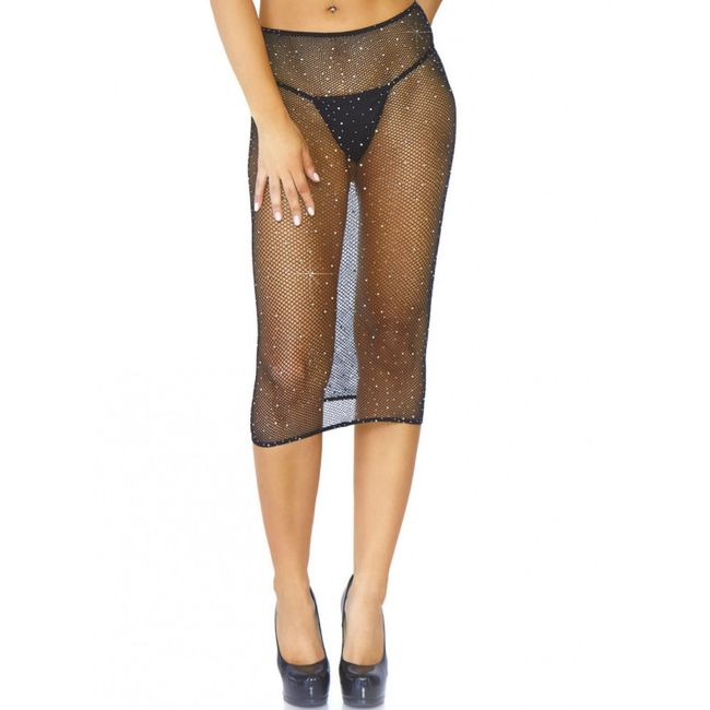 LEG AVENUE - MULTIVESTIDO CRISTALIZADO MULTIVESTIDO NEGRO