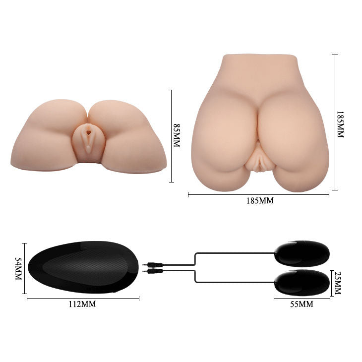 CRAZY BULL - REALISTIC VAGINA AND NAKED PUSSY WITH VIBRATION POSITION 5