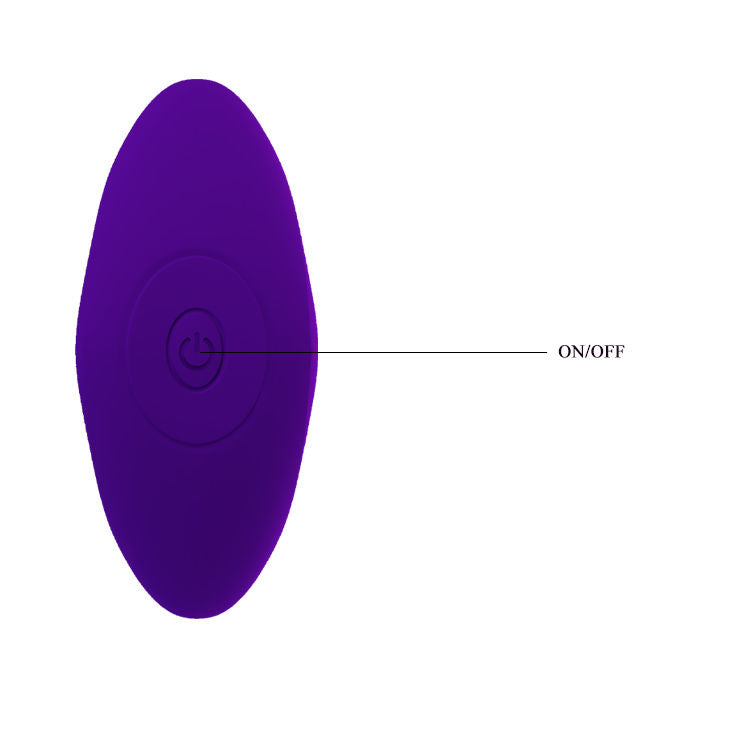 PRETTY LOVE - VIBRADOR ANAL MORADO