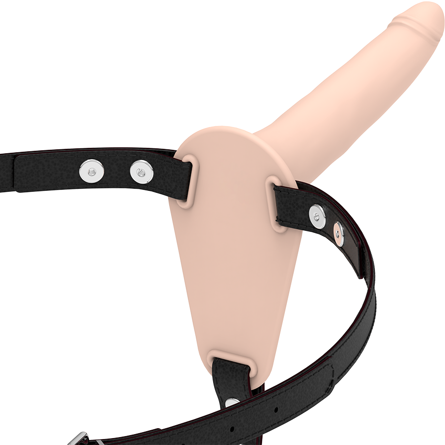 FETISH SUBMISSIVE HARNESS - SILICONE MEAT 15 CM