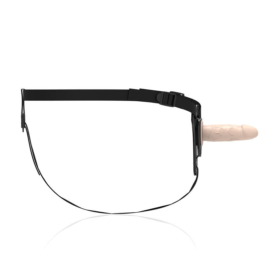 FETISH SUBMISSIVE HARNESS - REALISTIC SILICONE FLESH 12.5 CM