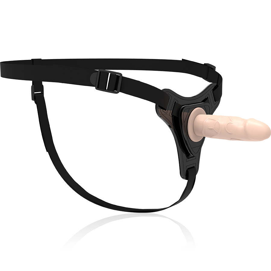 FETISH SUBMISSIVE HARNESS - REALISTIC SILICONE FLESH 12.5 CM