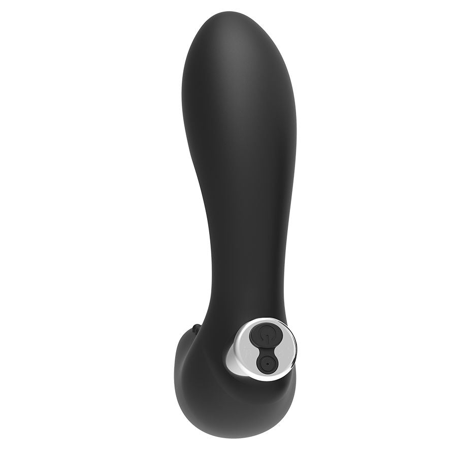 ADDICTED TOYS - RECHARGEABLE PROSTHETIC VIBRATOR - MODEL 4 - BLACK