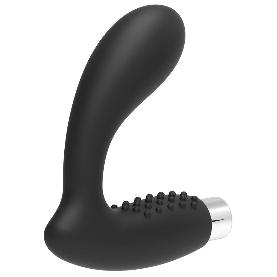 ADDICTED TOYS - RECHARGEABLE PROSTHETIC VIBRATOR - MODEL 5 - BLACK