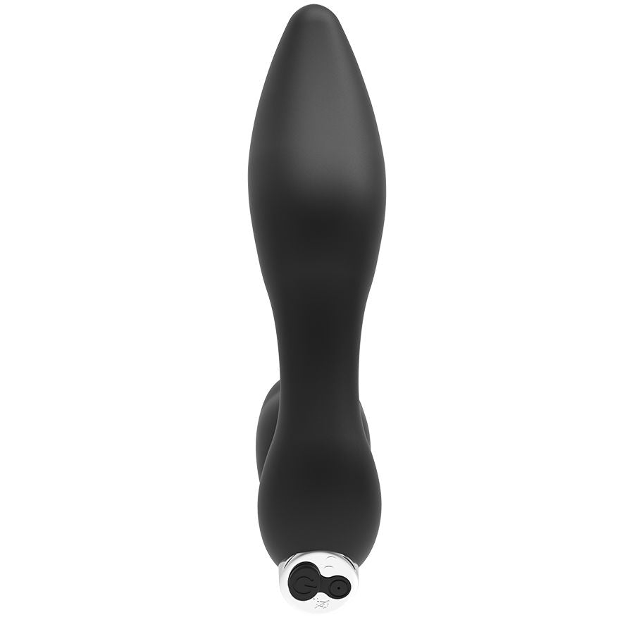 ADDICTED TOYS - RECHARGEABLE PROSTHETIC VIBRATOR MODEL 6 - BLACK