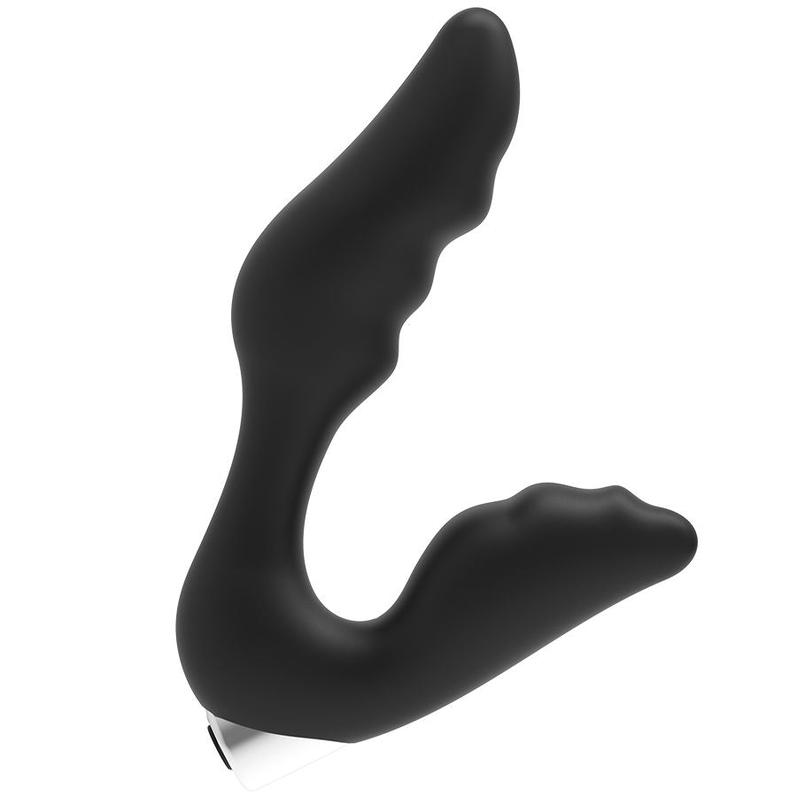 ADDICTED TOYS - RECHARGEABLE PROSTHETIC VIBRATOR MODEL 6 - BLACK