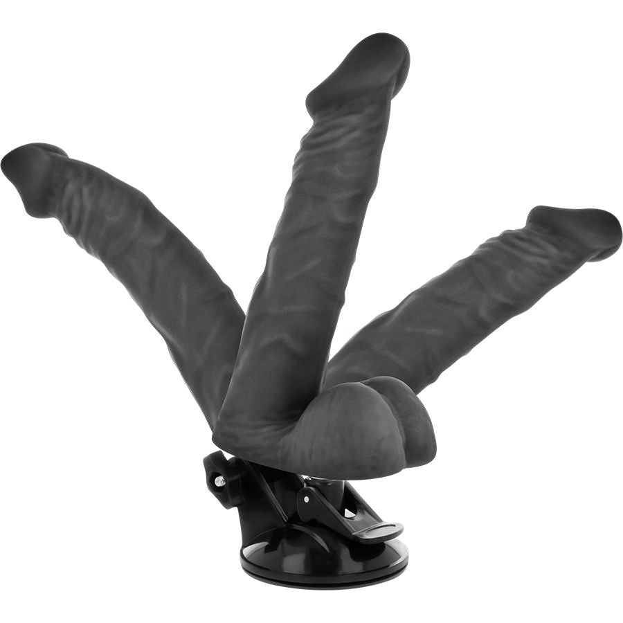 BASECOCK - ARTICULABLE VIBRATOR WITH REMOTE CONTROL NATURAL 20 CM -O- 4.5 CM