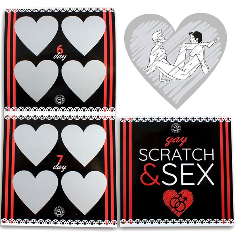 SECRETPLAY - GAY COUPLES GAME SCRATCH &amp; SEX (ES/EN/FR/PT/DE)