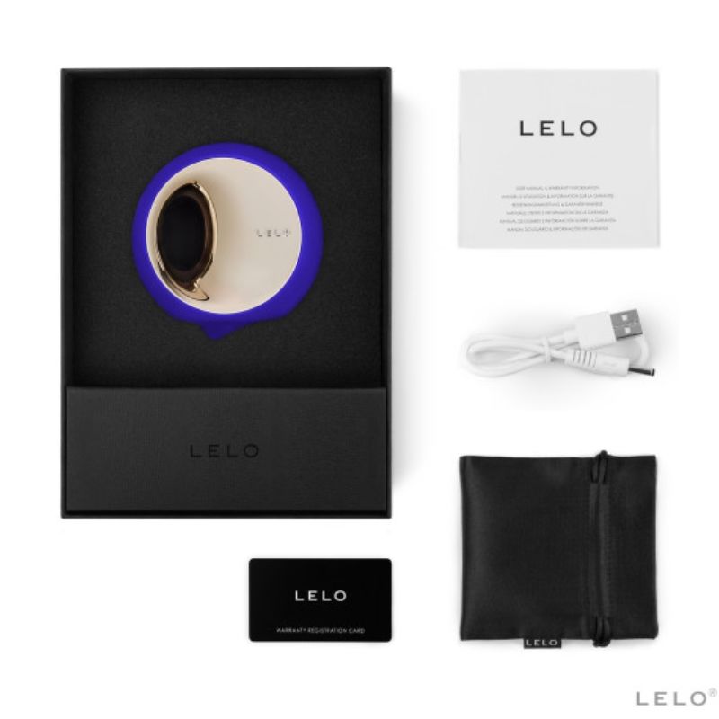 LELO - ESTIMULADOR DE SEXO ORAL ORA 3 MIDNIGHT BLUE