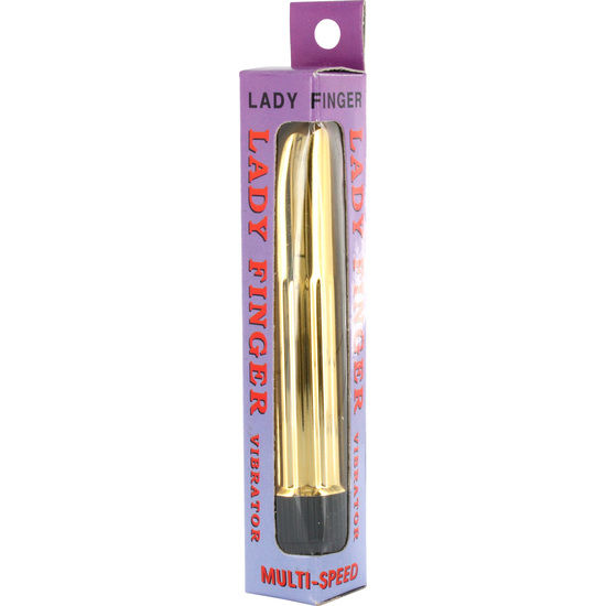 SEVEN CREATIONS - GOLD LADYFINGER MINIVIBRATOR