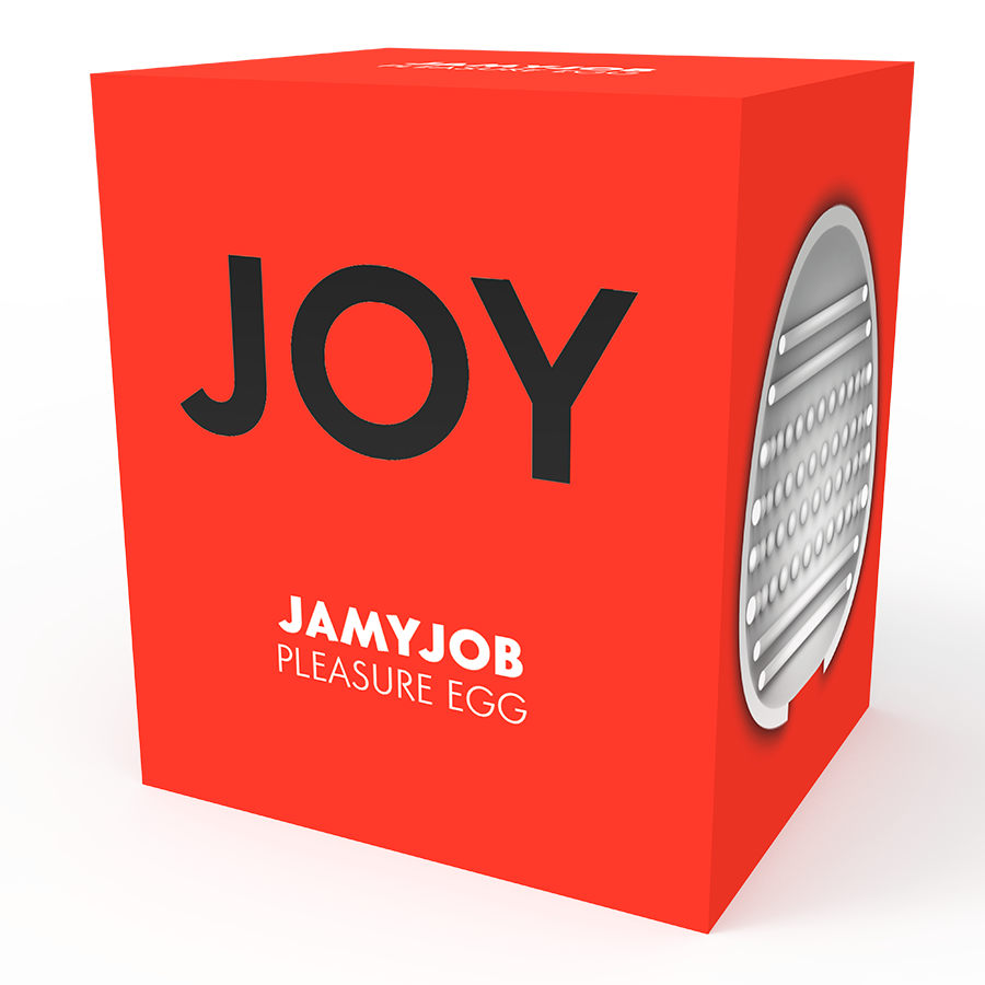 JAMYJOB - DISCRETT RED BACK EGG MASTURBATOR