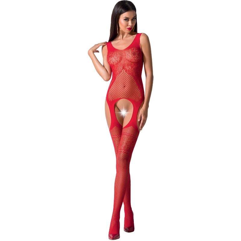 PASSION - WOMAN BS061 BLACK BODYSTOCK ONE SIZE