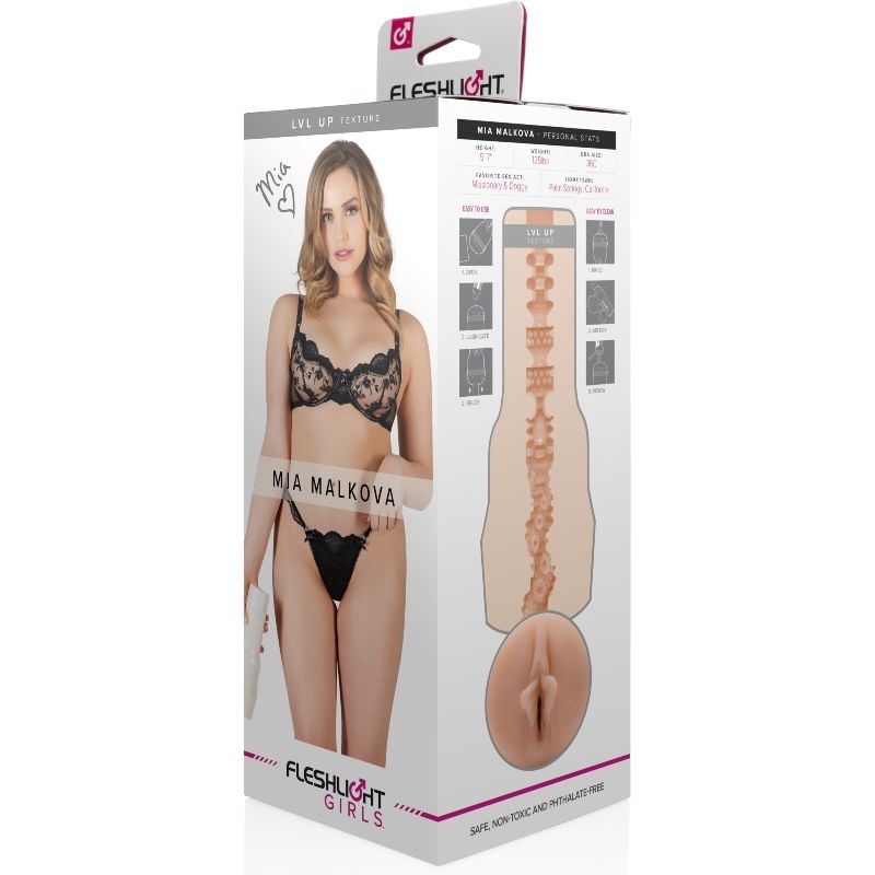 CHICAS FLESHLIGHT - LA VAGINA DE MIA MALKOVA