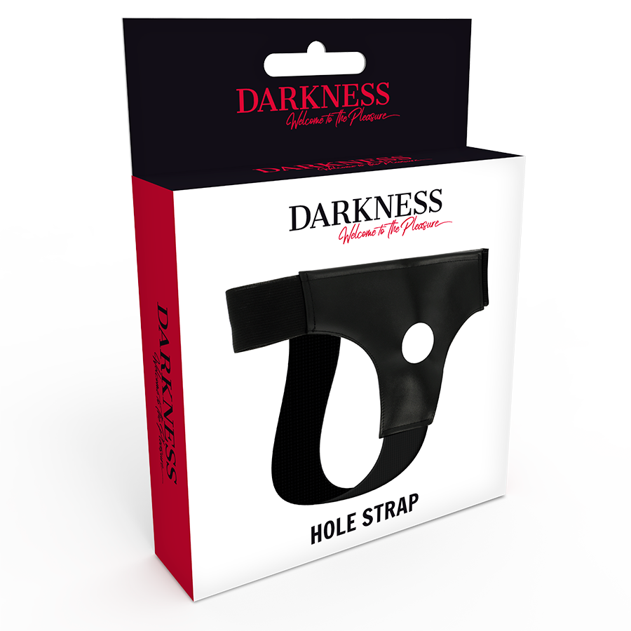 DARKNESS - ONE SIZE FITS ALL HARNESS WITH HOLE