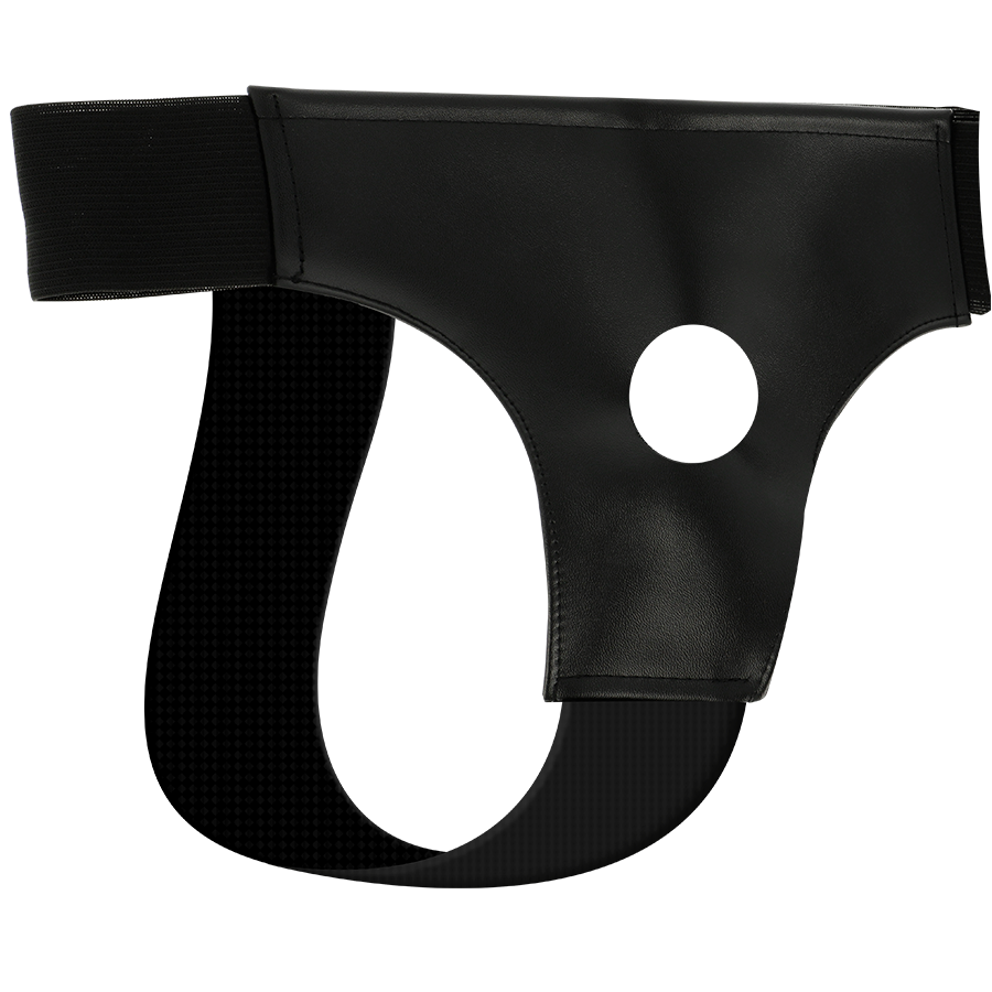 DARKNESS - ONE SIZE FITS ALL HARNESS WITH HOLE