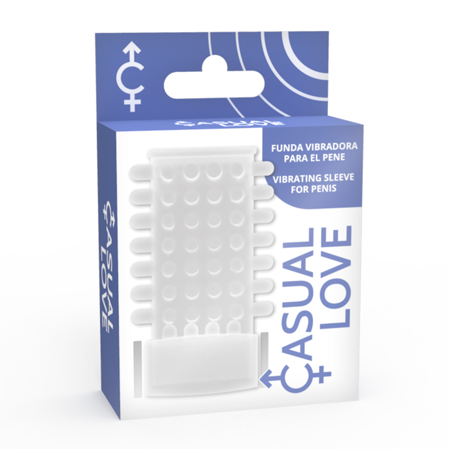 CASUAL LOVE - CLEAR VIBRATOR PENIS COVER RING