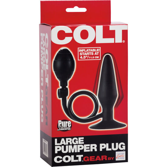 CALEXOTICS - LARGE BLACK COLT PUMP PLUG