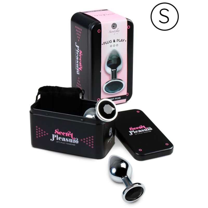SECRETPLAY - BLACK ANAL PLUG S